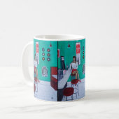 Runaround Sue Gemälde von Alfred Fox Kaffeetasse (Vorderseite Links)