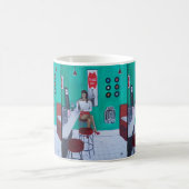 Runaround Sue Gemälde von Alfred Fox Kaffeetasse (Mittel)