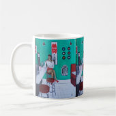 Runaround Sue Gemälde von Alfred Fox Kaffeetasse (Links)