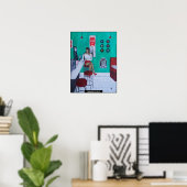 Runaround Sue Gemälde von Alfred Fox Poster (Heimbüro)
