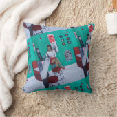 Runaround Sue Painting by Alfred Fox Kissen (Decke)