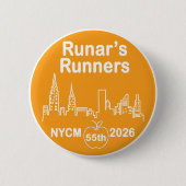 Runar's Runners Button - 2026 (Vorderseite)