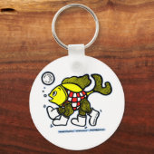 Runaway Fish Schlüsselanhänger (Vorderseite)