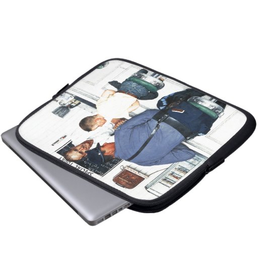 Runaway Laptopschutzhülle (Vorne Knopf)