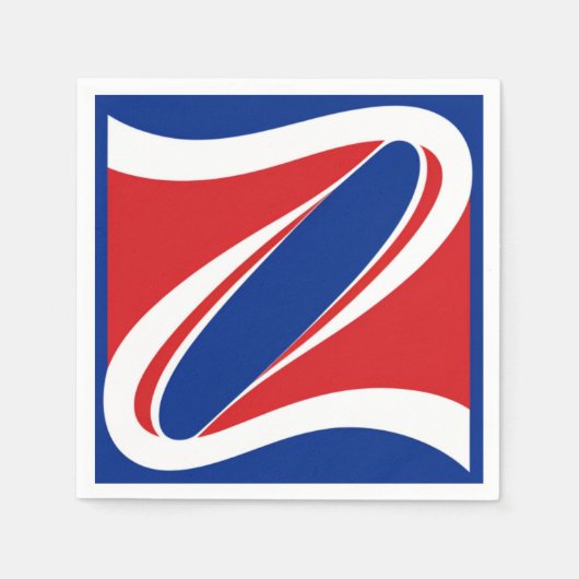 Runaway Patriot Napkin Serviette (Vorderseite)