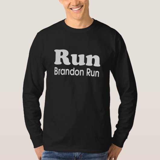 runBrandonrun T-Shirt (Vorderseite)