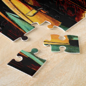 Rund 1900 New Sports Cigarren-Box-Label Puzzle (Seite)