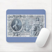 Rund 1912 Zaristisches Russland 500 Rubel-Rechnung Mousepad (Mit Mouse)