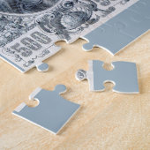 Rund 1912 Zaristisches Russland 500 Rubel-Rechnung Puzzle (Seite)