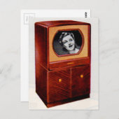 Rund 1951 Set-Sängerin Postkarte (Vorne/Hinten)