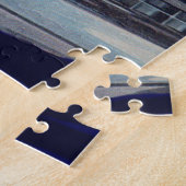 Rund 1960 roter Cadillac-Grille Puzzle (Seite)