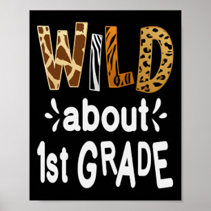 Rund 1. Klasse Willkommen zurück in der Schule Poster