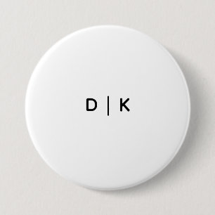 Rund, 7,62 cm button