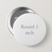 Rund, 7,62 cm button (Vorne & Hinten)