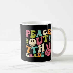 Rund 7. Grade Groovy Abschluss am letzten Schultag Kaffeetasse