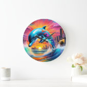 Rund-Acrylmauer-Uhr - Unique Limited Edition Große Wanduhr (Zuhause)