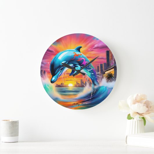 Rund-Acrylmauer-Uhr - Unique Limited Edition Große Wanduhr (Zuhause)