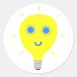 Rund-Aufkleber für Lampen Runder Aufkleber