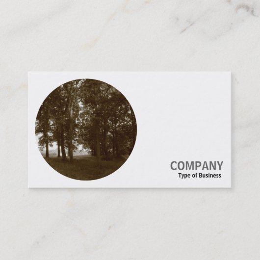Rund Foto - Im Park Visitenkarte (Vorderseite)
