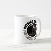 Rund kann nichts den Honig-Dachs-Entwurf STOPPEN Kaffeetasse (VorderseiteRechts)
