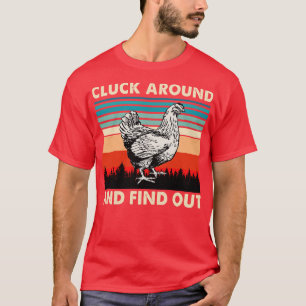 Rund klatschen und lustiges Hühnchen herausfinden  T-Shirt