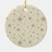 Rund Personalisiertes Foto Keramik Ornament (Hinten)