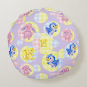 Rund-Pillow-Toy-Tiere Rundes Kissen (Rückseite)