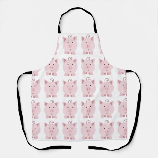 Rund-Pink-Muster Schürze (Vorderseite)