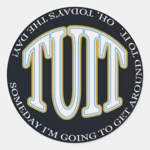 rund runder aufkleber