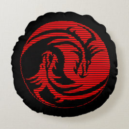 Rund Rundes Kissen