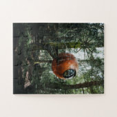 RUND SPHERE TREEHOUSE TINY HOUSE JIGSAW PUZZLE (Horizontal)