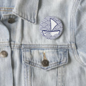 Rund-Taste "Boot on Waves" Button (Beispiel)