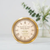 Rund um das Brautparty Einladung (Stehend Vorderseite)