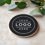 Rund um das Logo für "Schwarze Unternehmen" Getränkeuntersetzer<br><div class="desc">Ein beruflicher, individueller Untersetzer für Ihr Unternehmen mit Logo-Design-Bild auf einem runden Untersetzer aus Sandstein. Fügen Sie einfach Ihr Logo anstelle des weißen Platzhalters ein. Andere Formulierungen wie ein Slogan oder eine Website könnten auch per Anpassen hinzugefügt werden. Der schwarze Hintergrund kann ebenfalls angepasst werden. Bitte kontaktieren Sie den Designer...</div>