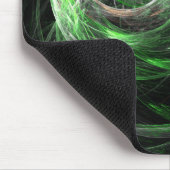 Rund um das Mousepad der grünen Abstrakten Kunst (Ecke)