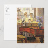 Rund um das Piano Postkarte (Vorne/Hinten)