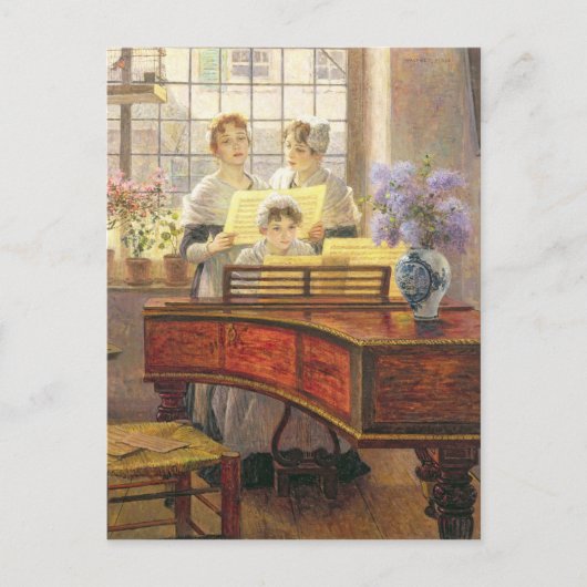 Rund um das Piano Postkarte (Vorderseite)