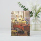 Rund um das Piano Postkarte (Stehend Vorderseite)