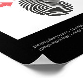 Rund um das Strudel-Poster Poster (Ecke)