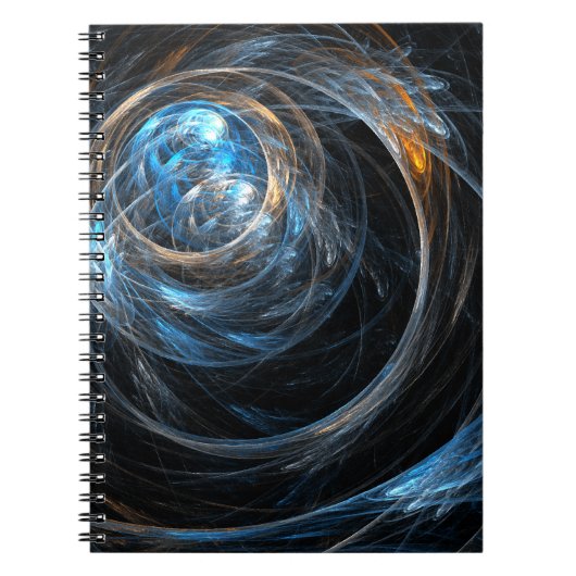 Rund um das Welt-Abstrakt-Art-Notebook Notizblock (Vorderseite)