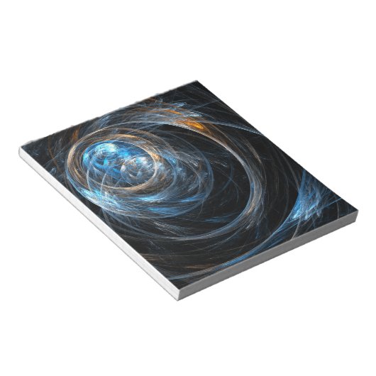 Rund um das World Abstrakt Art Notepad Notizblock (angewinkelt)