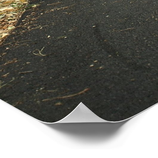 Rund um den Bend Poster (Ecke)