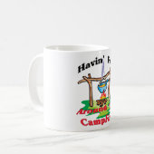Rund um den Campfire Kaffeetasse (Vorderseite Links)