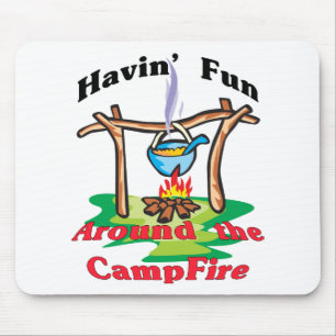 Rund um den Campfire Mousepad