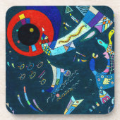 Rund um den Circle - Kandinsky Getränkeuntersetzer (Vorderseite)