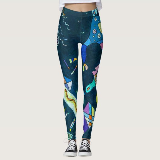 Rund um den Circle - Kandinsky Leggings (Vorderseite)