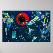 Rund um den Circle - Kandinsky Poster (Vorne)