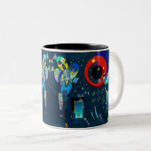 Rund um den Circle - Kandinsky Zweifarbige Tasse (VorderseiteRechts)