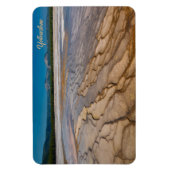 Rund um den Grand Prismatic Spring Yellowstone Magnet (Vertikal)