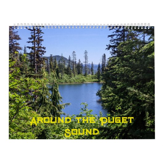 Rund um den Puget Sound Kalender (Titelbild)